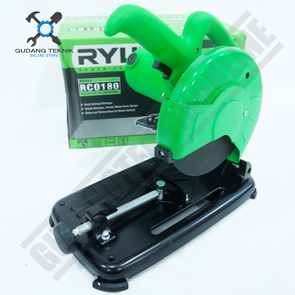 Cut Off 7&quot; RYU RCO180 / Mesin Potong Besi 7 Inch RCO 180 - Mesin Cutting Off RYU