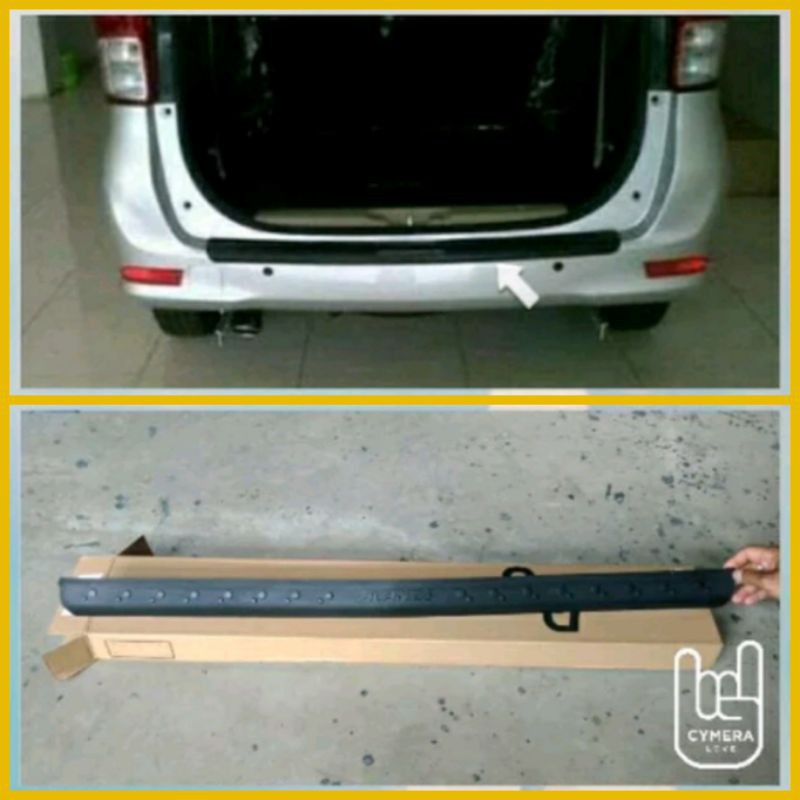 SILL PLATE BELAKANG AVANZA 2012-2014 LIST PINTU BELAKANG AVANZA