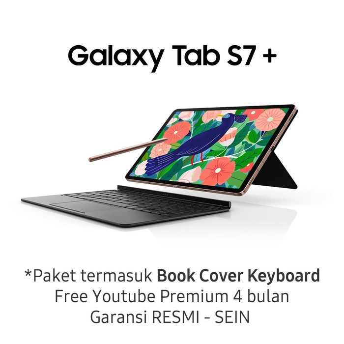 SAMSUNG Galaxy Tab S7+ 12.4&quot; 8GB / 256GB - Garansi Resmi