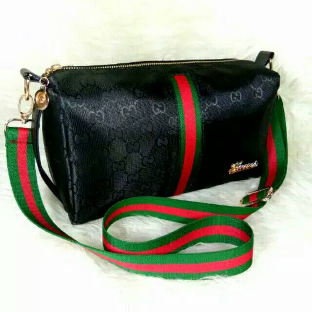 Gucci sling list Tas import Wanita selempang