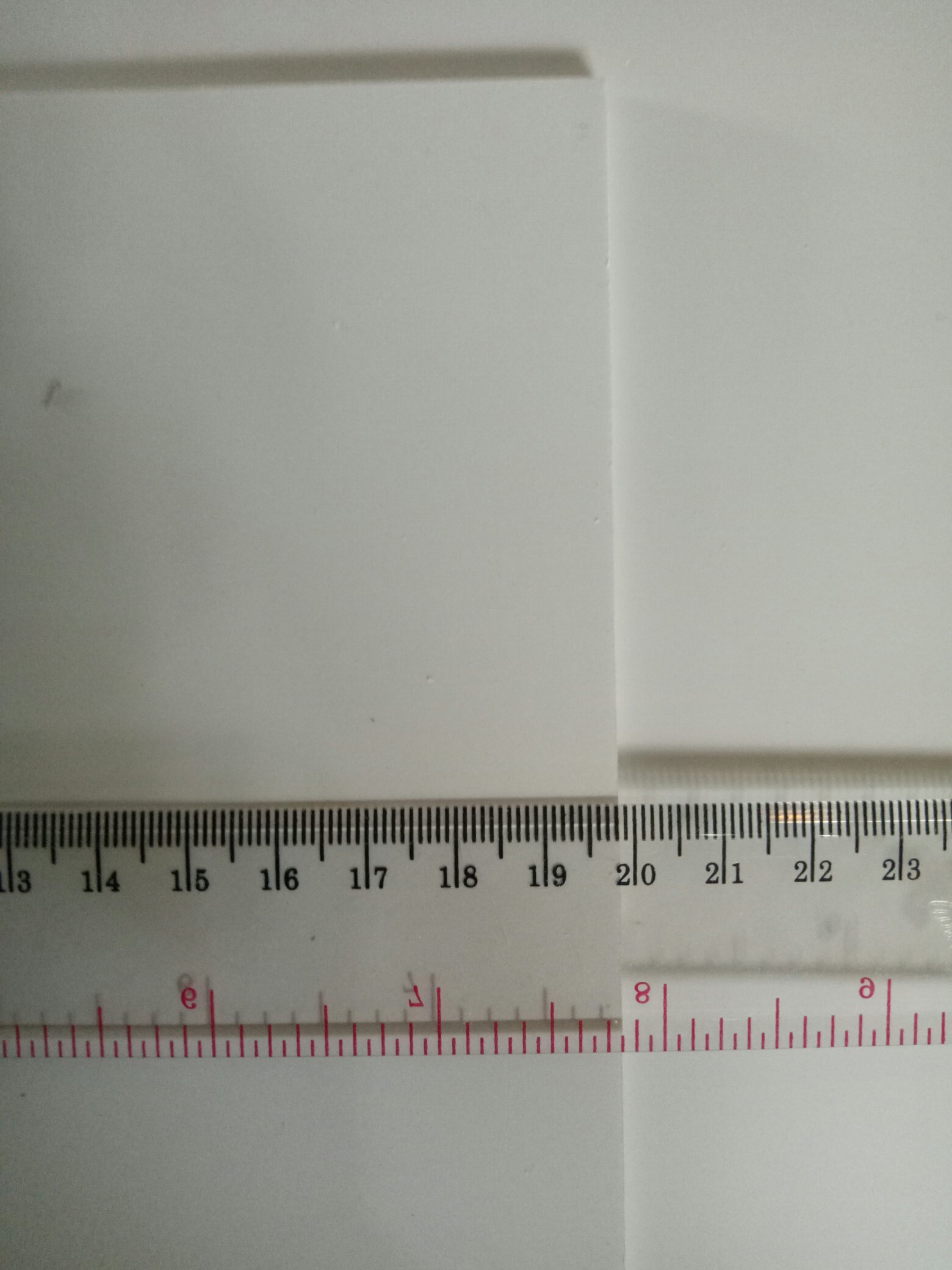 Pvc Foam Board Papan Potongan Tebal 3mm Ukuran (20x40)cm Per-pcs