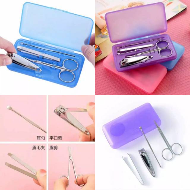 Kotak set pemotong kuku