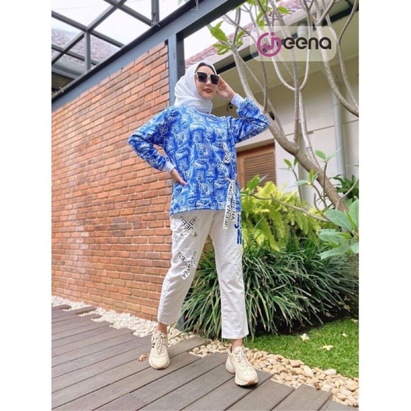 Tunik Zara / AFINA ONE SET BY JEENA ORIGINAL TERBARU