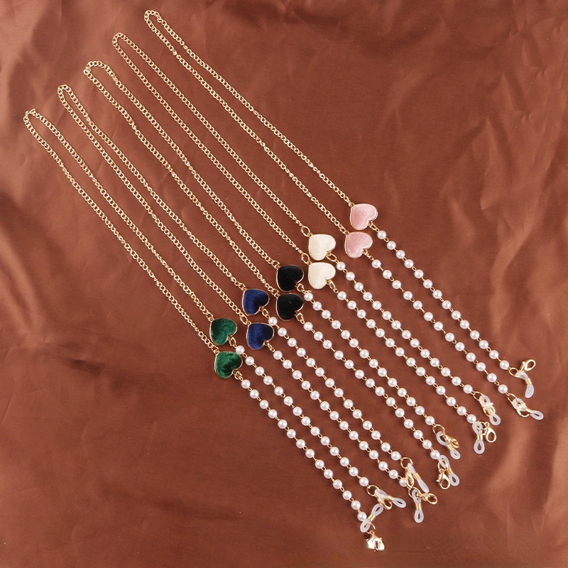 Tali Rantai Magnetik Holder Kacamata / Hijab / Masker Anti Hilang