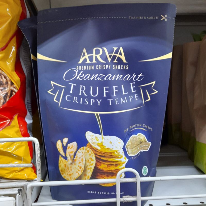 

Arva Truffle Crispy Tempe|Truffle|Mala|Honey Butter|Himalayan Salt Basil 80gr