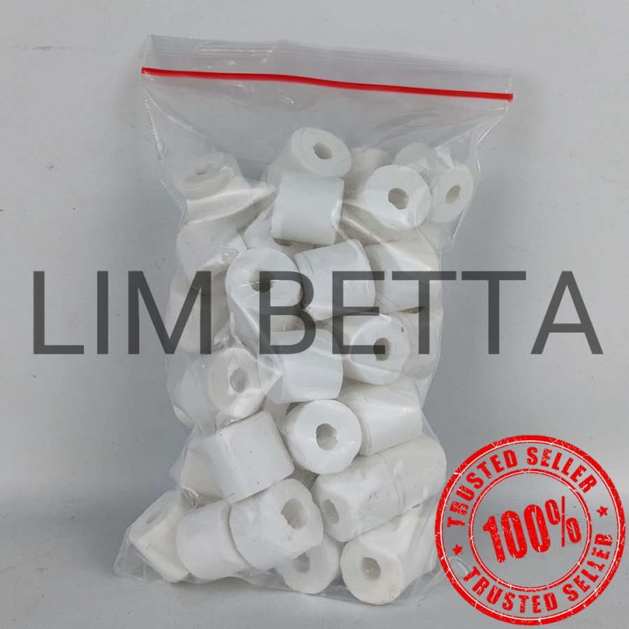 Bioring Filter 500gr / Keramik Ring Media Filter Aquarium Aquascape