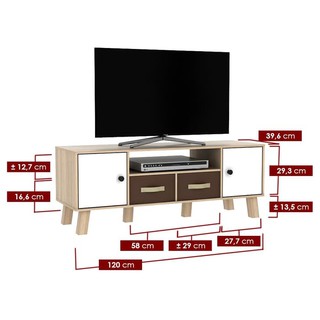  MEJA  TV  MODERN SCANDINAVIA ARNOR  120 Shopee Indonesia