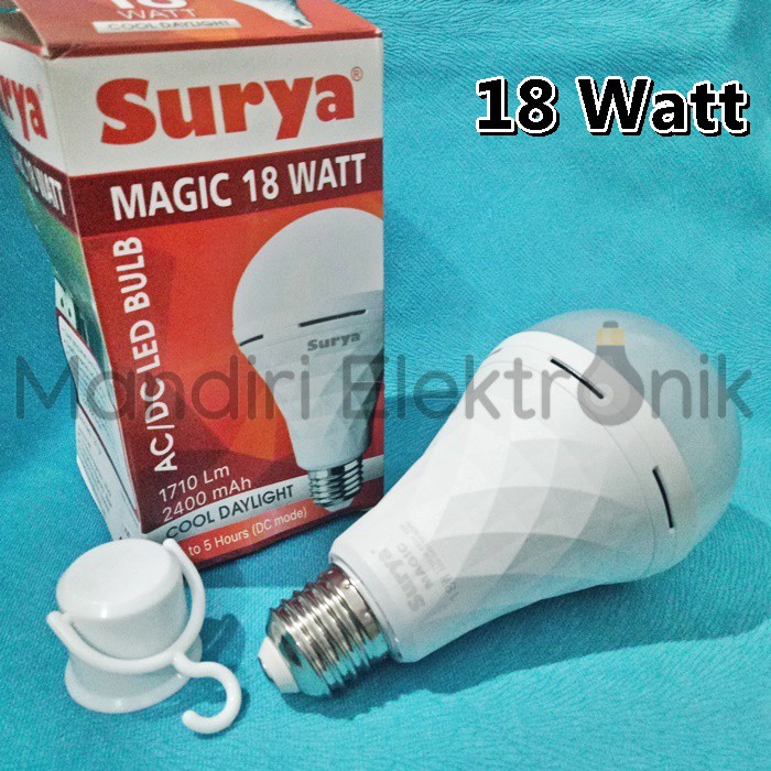 Lampu Magic SURYA LED AC/DC 9 Watt 12 Watt 18 Watt