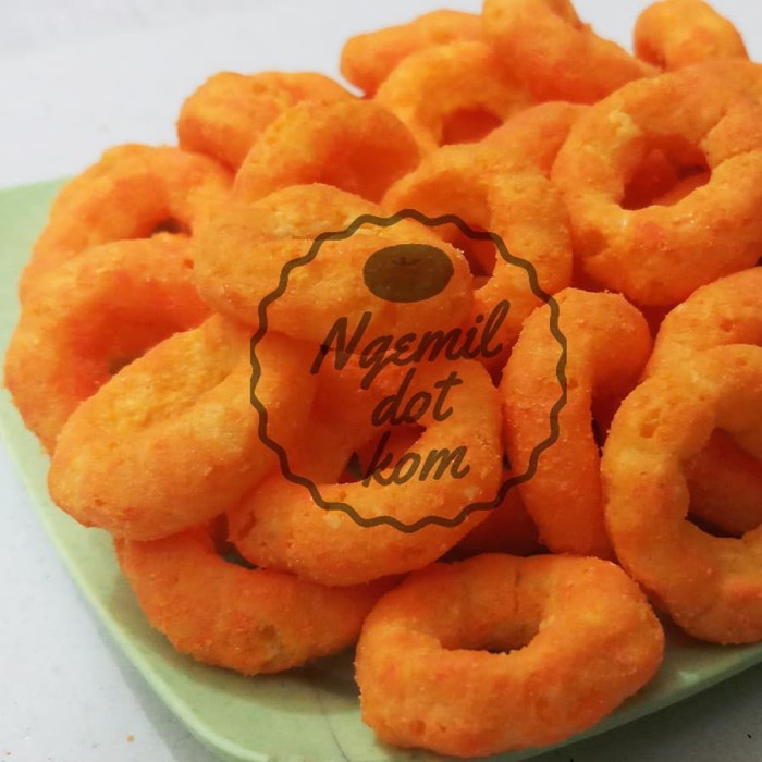 

KERING-KUE- RING KEJU 500GR / CIKI RING KEJU / CHEESE RING ORIGINAL -KUE-KERING.