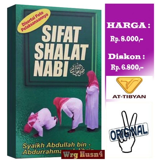 Jual Buku Saku Sifat Shalat Nabi Tata Cara Shalat Nabi Shopee Indonesia