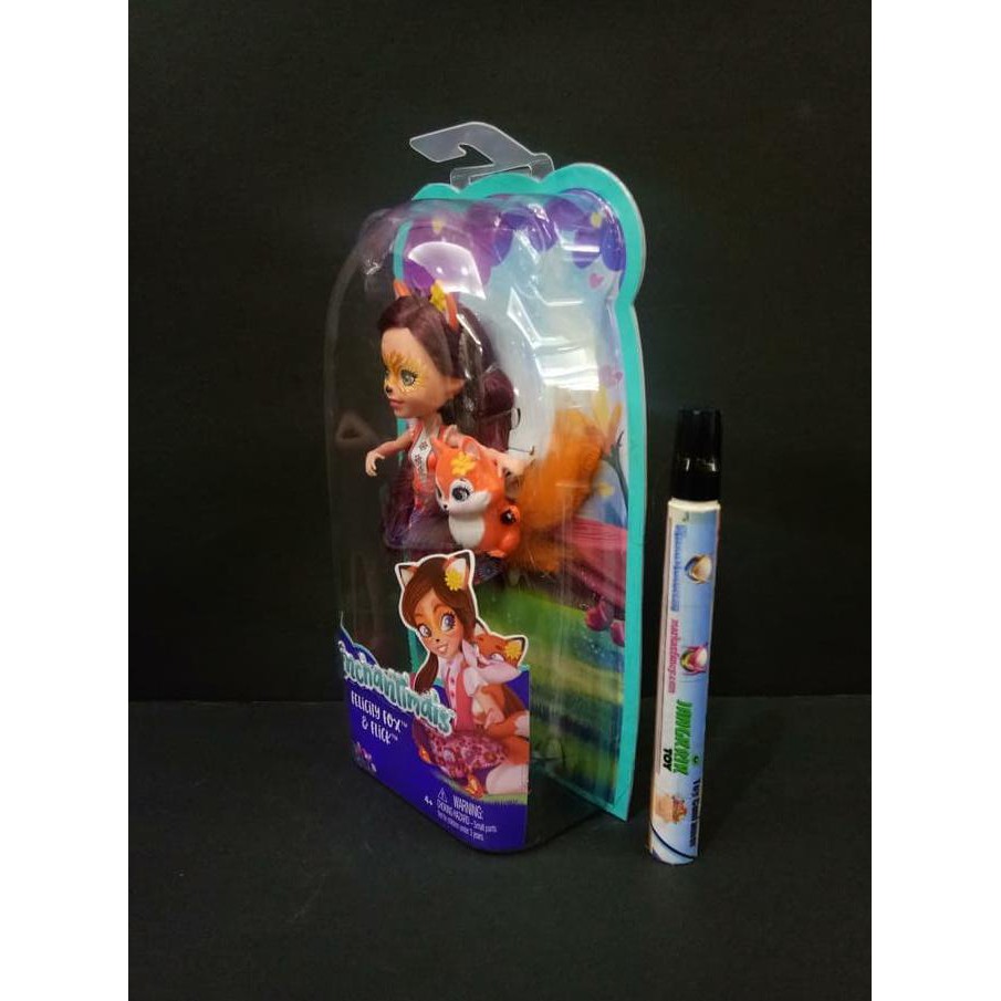 

BHGVFCDX- MAINAN PAJANGAN ENCHANTIMALS FELICITY FOX & FLICK MATTEL -JUST-FOR-GIRL.