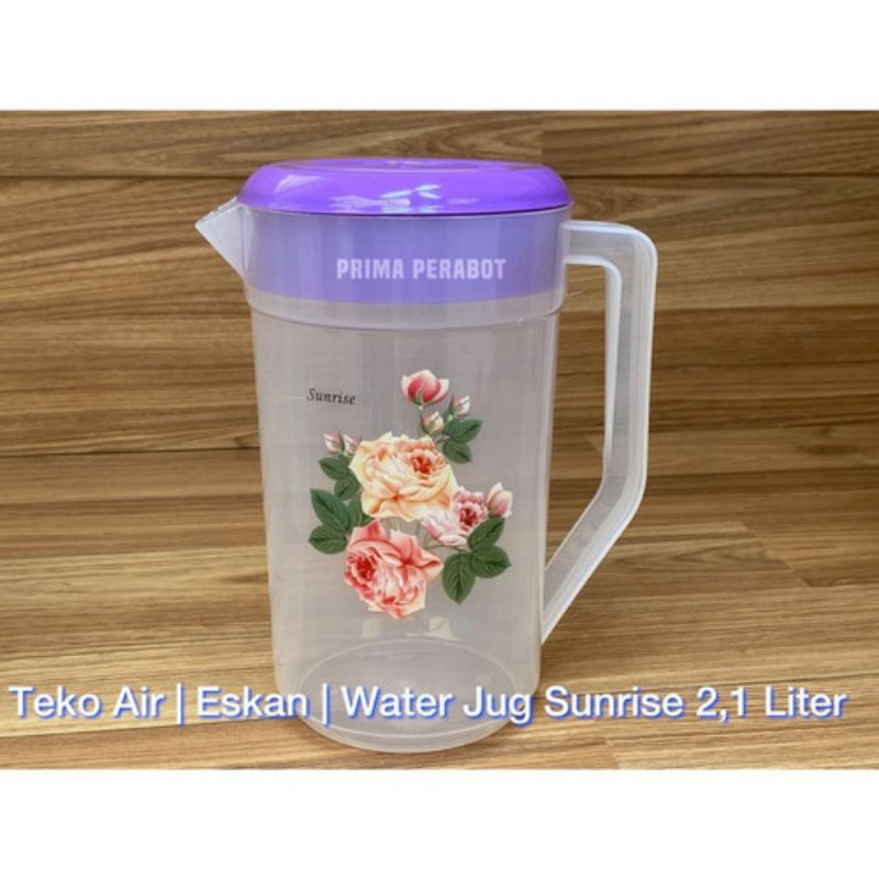 (⭐⭐⭐⭐⭐) Teko plastik 2,1lt / 4,5lt eskan water jug air asli original