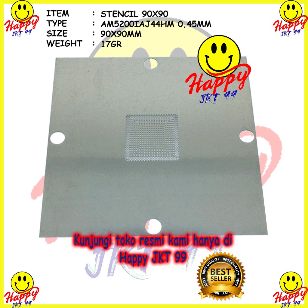 [ HAPPY JKT 99 ] STENCIL 90X90 215-0735003 215-0735033 215-0735003 215-0735075