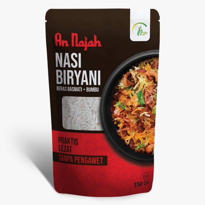 

An Najah - Nasi Biryani Beras Basmati - 350gr