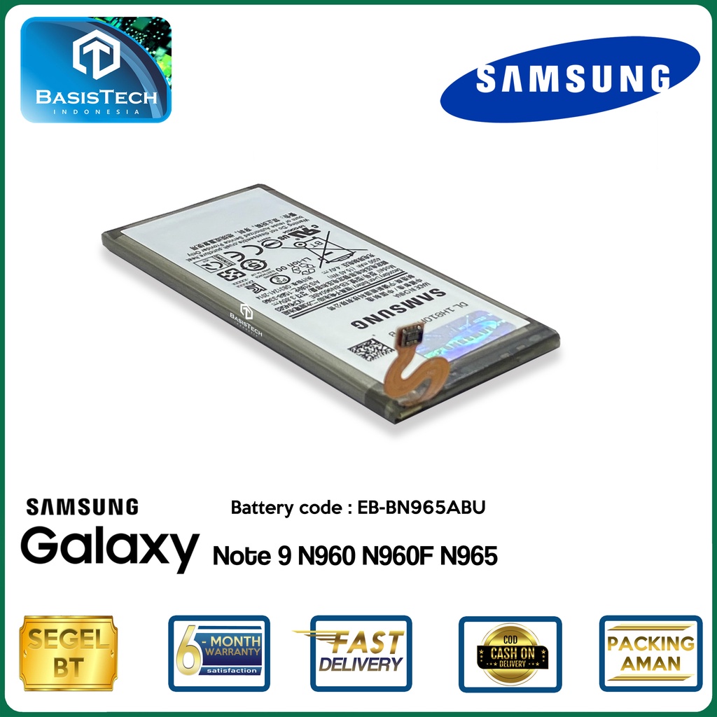 BATERAI SAMSUNG GALAXY NOTE 9 N965 N960 N960F - EB-BN960ABE - ORI99