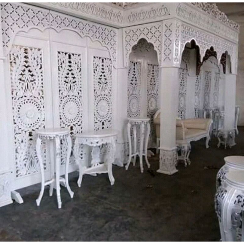 gebyok pelaminan mebel jepara