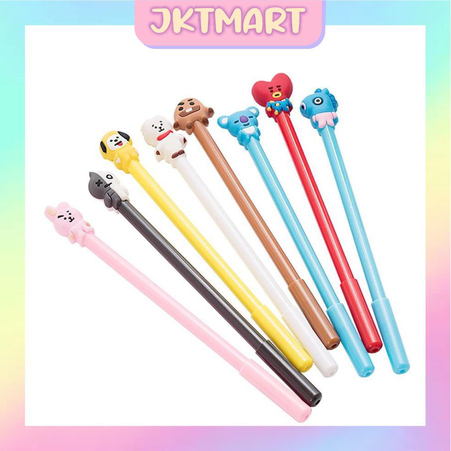 

⭐ JKTMART ⭐ Pena Karakter Bolpen Gel Pen Import Murah R147
