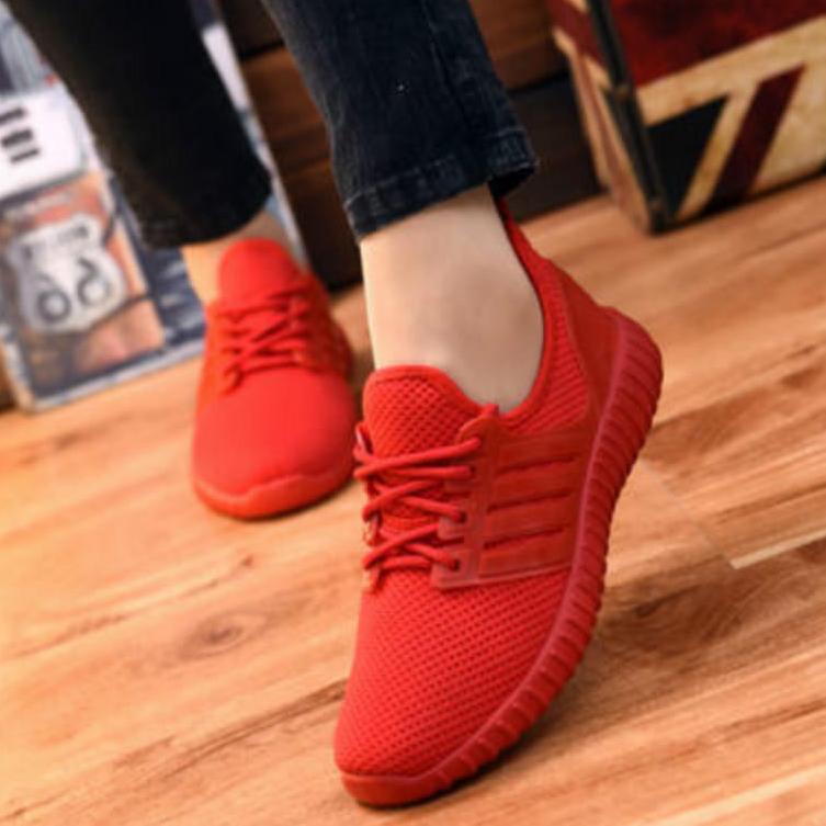 Sepatu Sneakers Wanita Kets Fashion Cewek Impor Sneakers Wanita Import Remaja Cewek Kekinian Sepatu Slep On Flip On Wanita Spatu Cewek Seoatu Kets Soes Sepatu Olahraga Lari Wanita Jogging Sepatu Sekolah Remaja Kerajaan Sepatu Store Jakarta SP5-MERAH