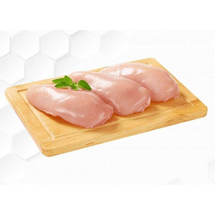 

Daging Ayam Dada Fillet Boneless Tanpa Kulit @1kg