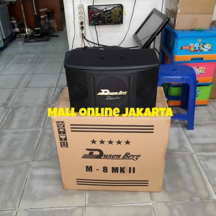 Speaker pasif 8 inch karaoke dusenberg m8 original speker salon aktiv