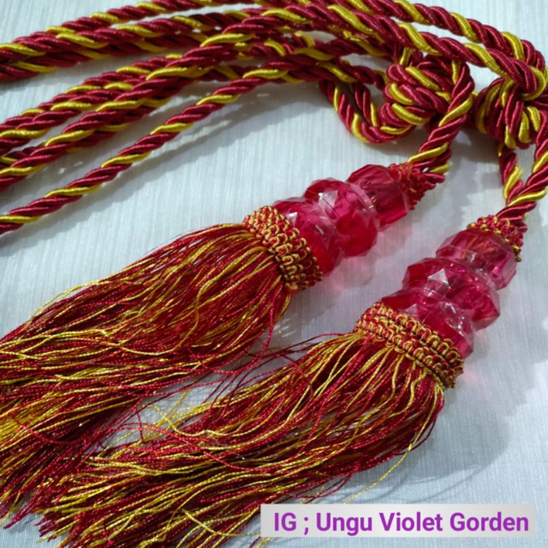Tali Gorden / Tasel Gorden / Gantungan Gorden