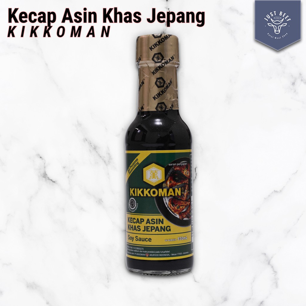 

Kikkoman Soy Sauce - 150ml / Kecap Asin Khas Jepang