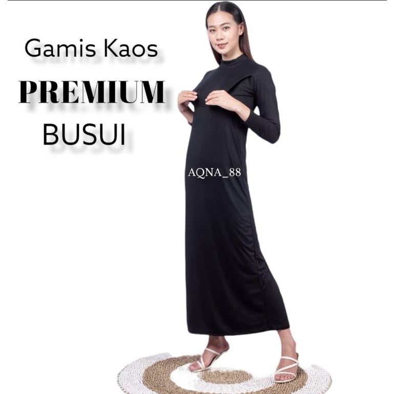 Gamis Busui | Gamis Kaos Busui | Gamis Menyusui Bukaan Kanan Kiri