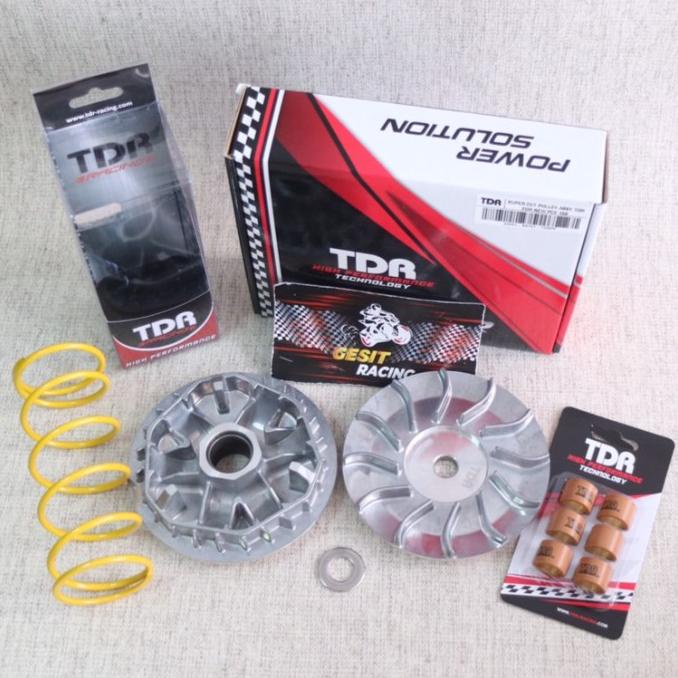Paket Upgrade Cvt Pcx 150-Adv 150 Tdr Pulley - Percvt - Roller Ori