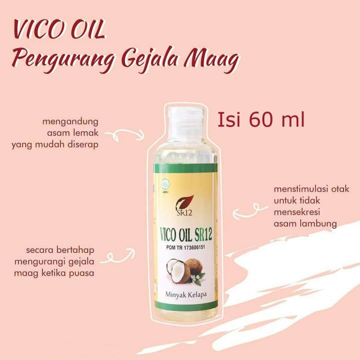 VICO OIL SR12/ Minyak VCO/ Minyak Kelapa Murni