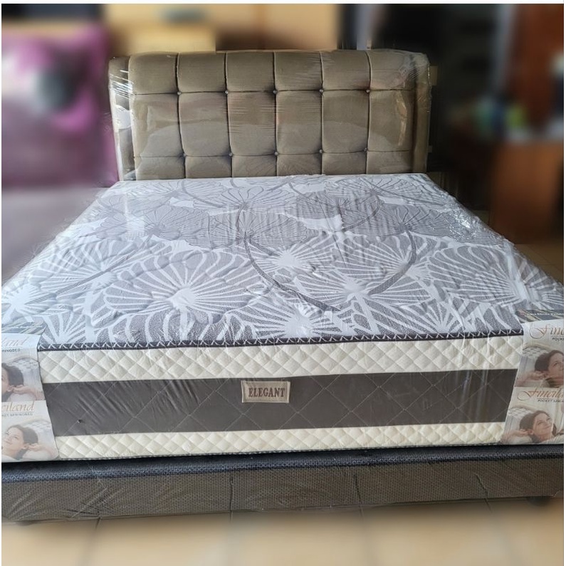 Kasur Springbed Type Elegant 40 | Spring Bed Plush Top 160 | 180x200