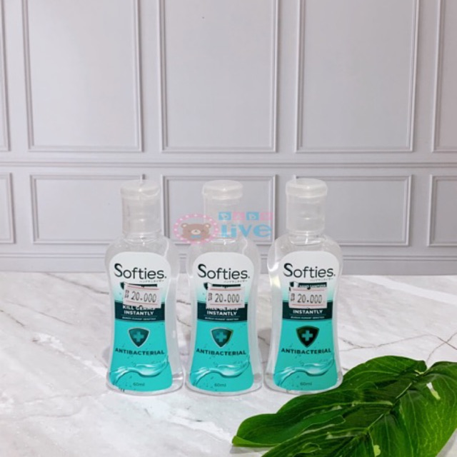 Softies Hand Sanitizer 60ml