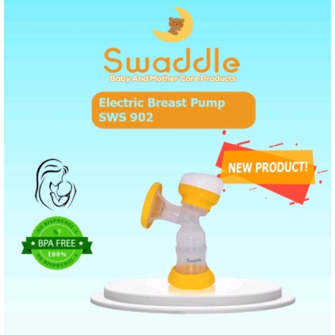 Swaddle Single Electric Breast Pump (SWS 902) / Pompa Asi Elektrik / Electric Breast Pump Swaddle / 