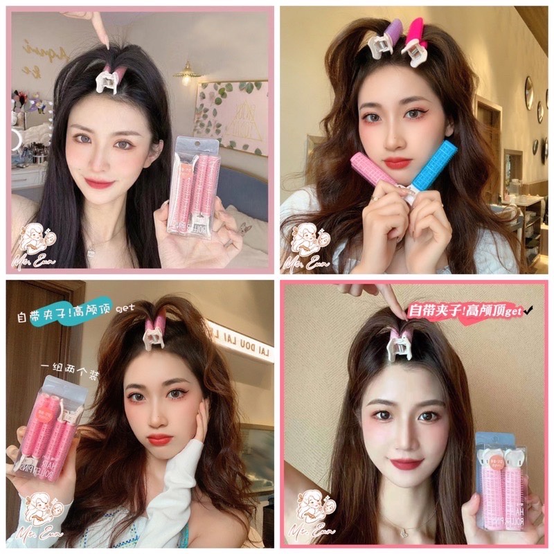 Roll Poni Korea / Roll Rambut Volume / Korean Hair Volume Roller / Hair Roller Pins Korea