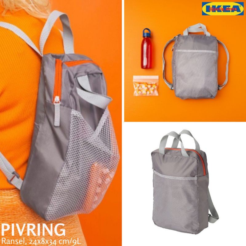PIVRING ransel 9lt, tas serbaguna ,daypack,shoulder bag IKEA UNISEX
