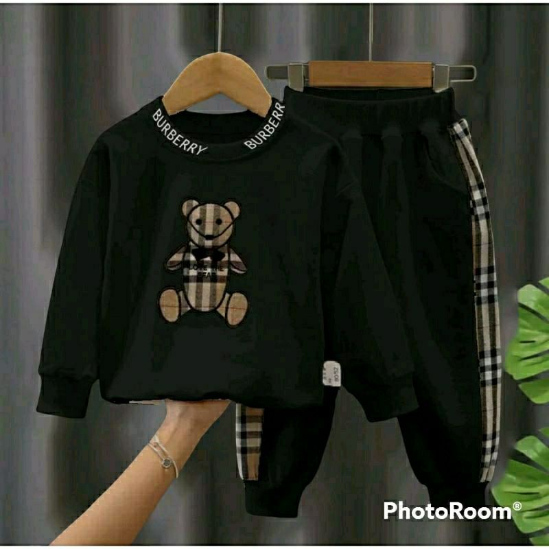 setelan anak perempuan setelan sweater anak terbaru 0-6 tahun