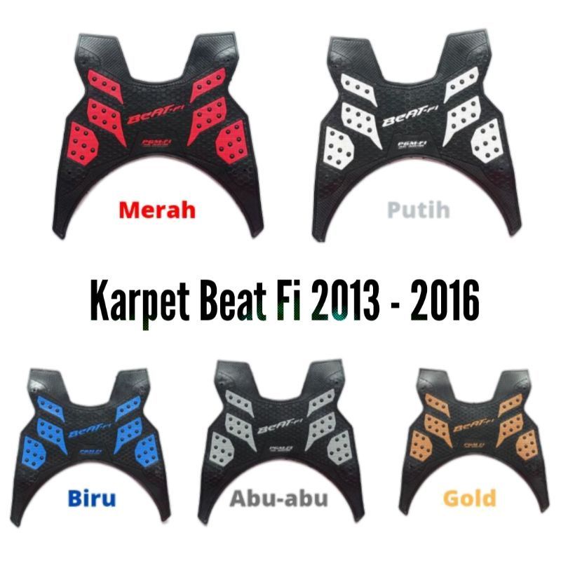 Tatakan Kaki Motor/Karpet Motor Monster Beat FI 2103_2016