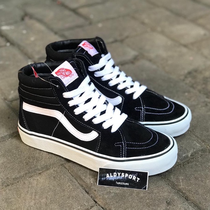 SEPATU VANS SK8 HIGH BW PREMIUM CHINA. SNEAKERS SEPATU PRIA VANS SK8