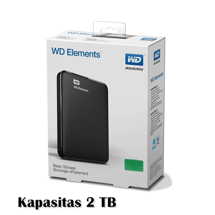 Hardisk External WD Elements 2 TB / HDD WD