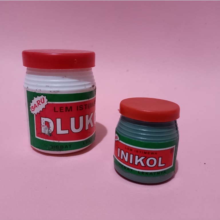 

1pc Lem colek DLUKOL INIKOL GIAKOL MEDIUM / lem kertas / lem serbaguna / lem murah DLUKOL