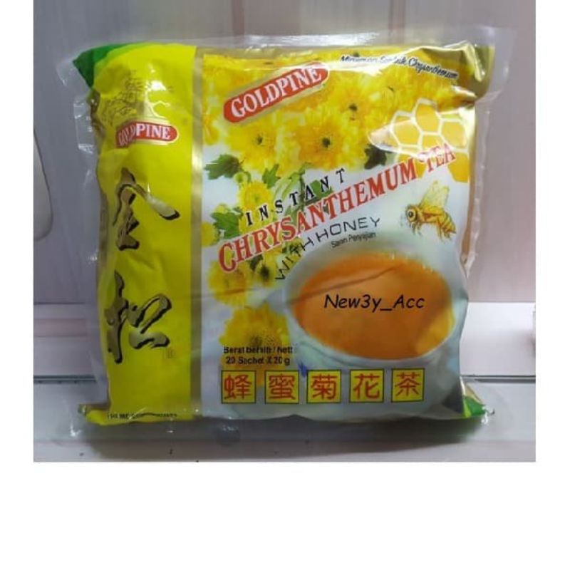 

GOLDPINE INSTANT CRYSANTHEMUM TEA WITH HONEY / TEH KRISAN DENGAN MADU
