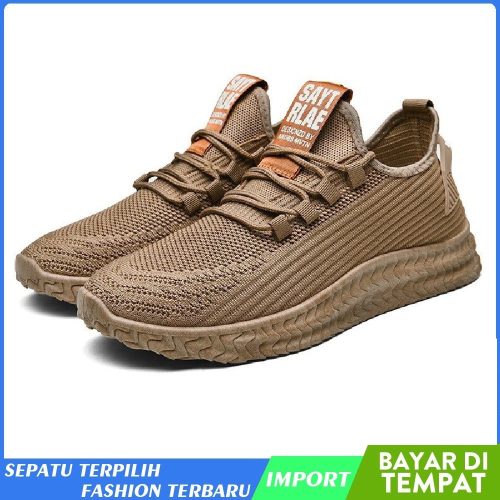 Toread Sepatu Running Sneakers Pria Sepatu Bahan Mesh Breathable Casual  MR109-A
