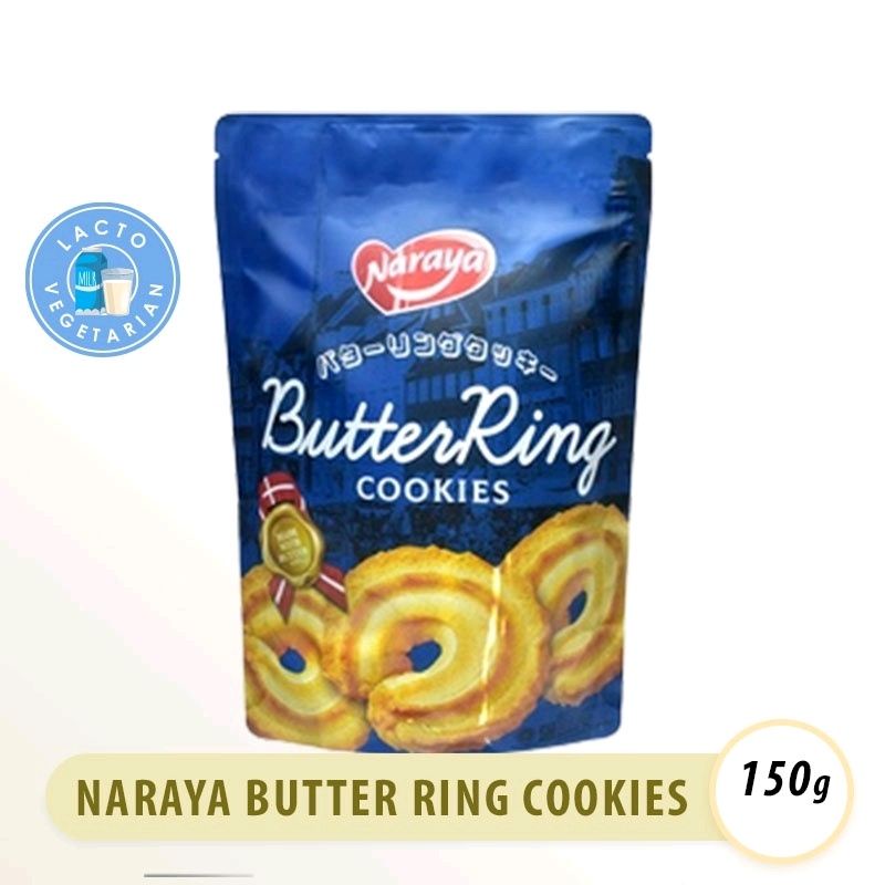 

NARAYA COOKIES BUTTER RING POUCH 150GRam