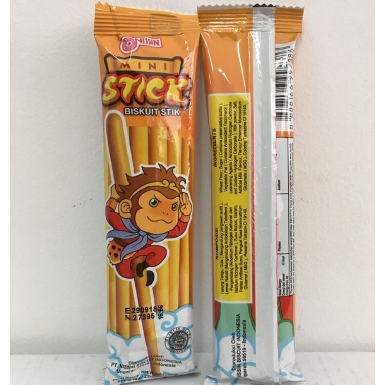 

Biskuit Mini Stick Nissin 15gr Slop