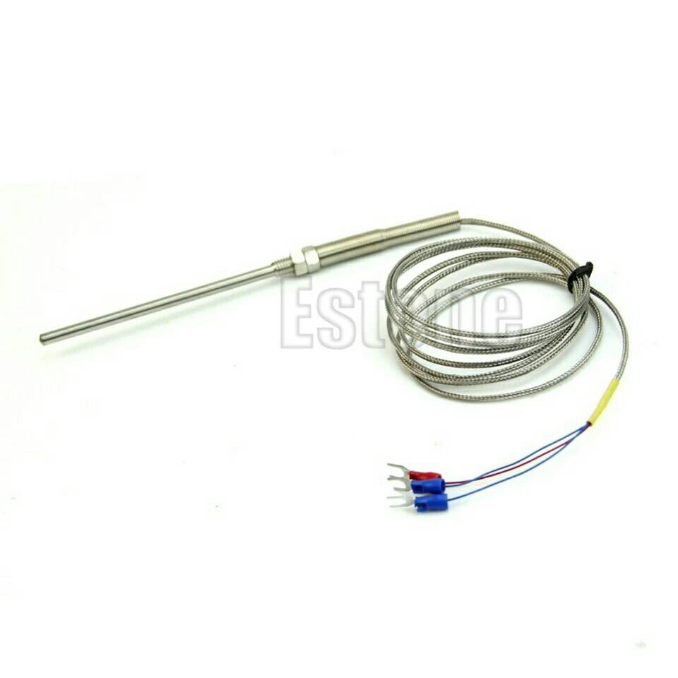 RTD PT100 3 WIRES TEMPERATURE SENSOR PROBE:50mm kabel:2 meter -50~400C