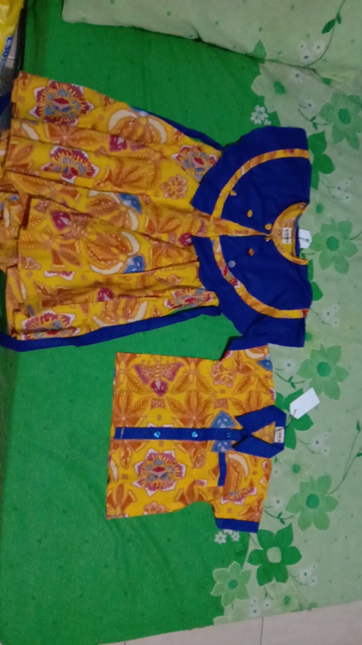 Batik Anak Couple Kakak Adik Baju Batik Couple Anak Sarimbit Koleksi 16