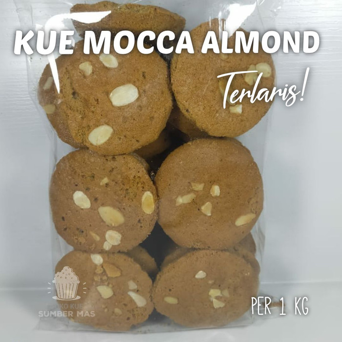 KUE BOLU KERING MOCCA ALMOND ISI 1 kg / Bolu moka / Bolu rasa mocca /TERLARIS / MANIS