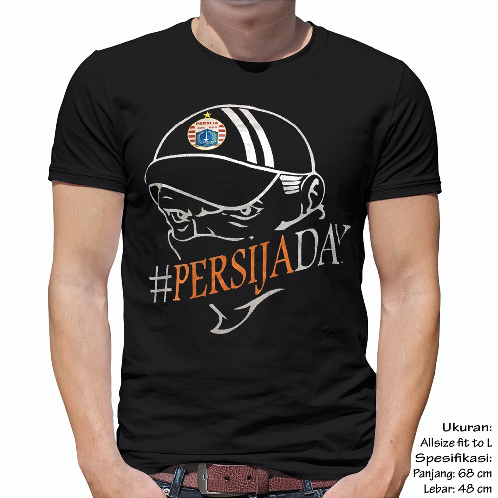 kaos baju distro PERSIJA DAY BLACK jakarta Shopee Indonesia kaos baju distro PERSIJA DAY BLACK jakarta Shopee Indonesia