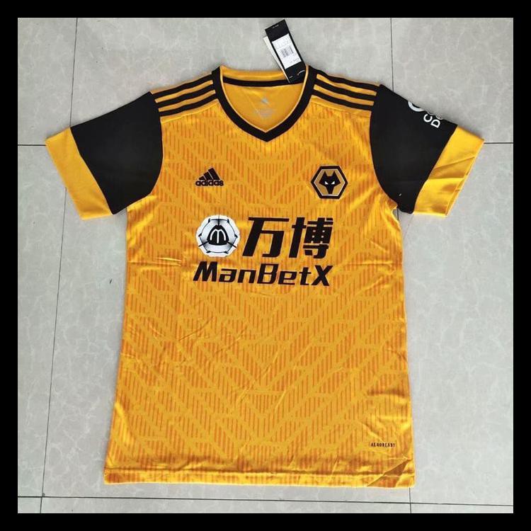 LUCU JERSEY BOLA WOLVERHAMPTON HOME NEW 2020-2021 GRADE ORI IMPORT