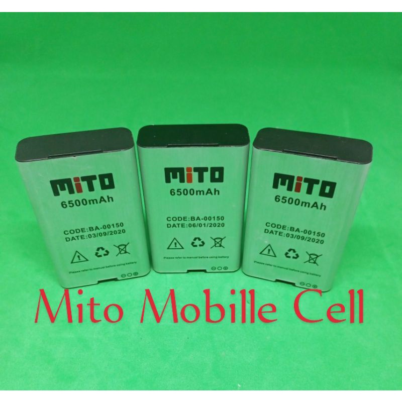 Battery Baterai Batrei Batre Mito Boombox 2 Ba-00150 Original
