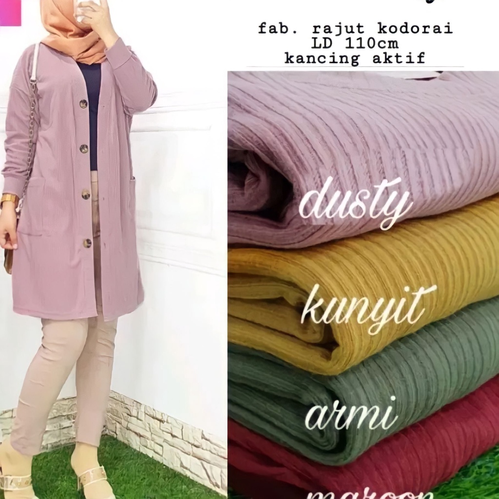 CARDI RAJUT TERE Jaket Cardigan Crope Button Cardy Oversize TEBAL Cardygan Korean Style Import Anak 